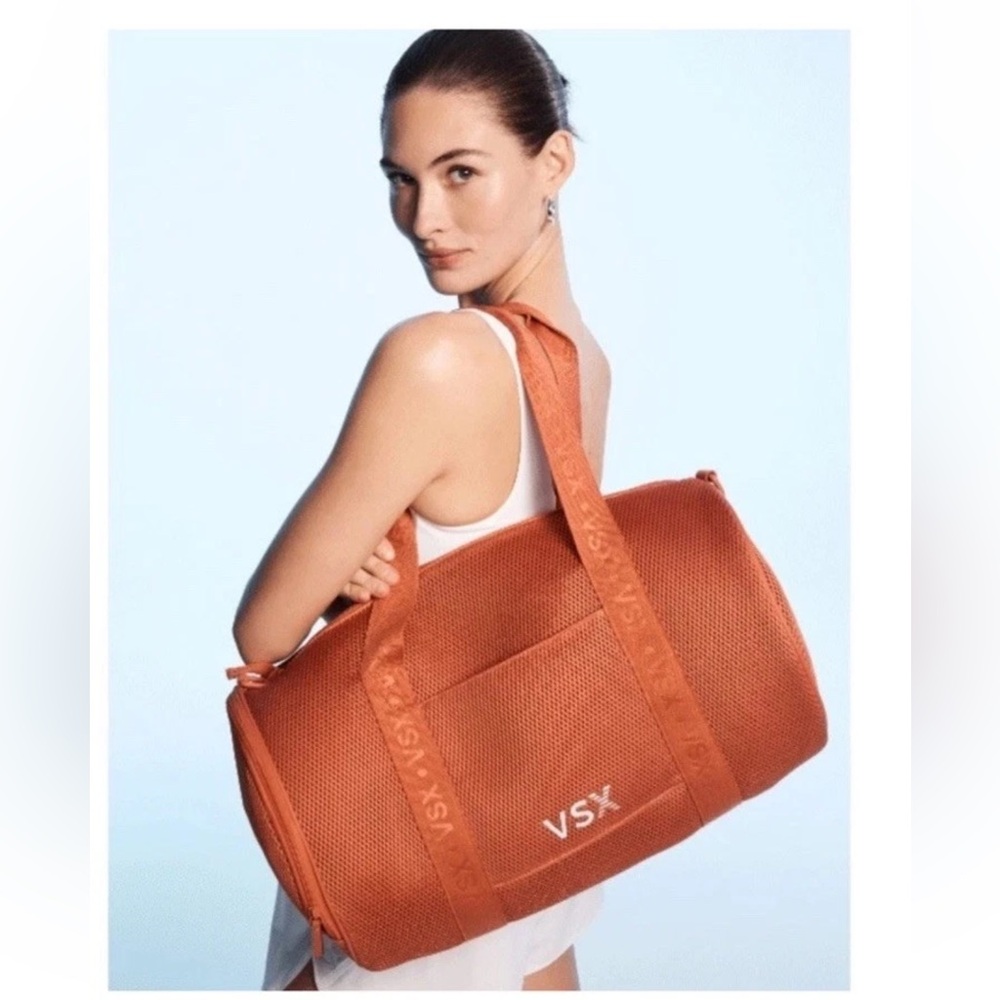 VICTORIA’S SECRET VSX CLAY MESH DUFFLE BAG TOTE LIMITED EDITION